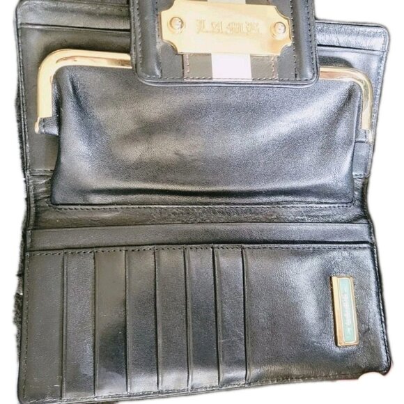 L.A.M.B Gwen Stefani Black&White Wallet - Picture 3 of 7